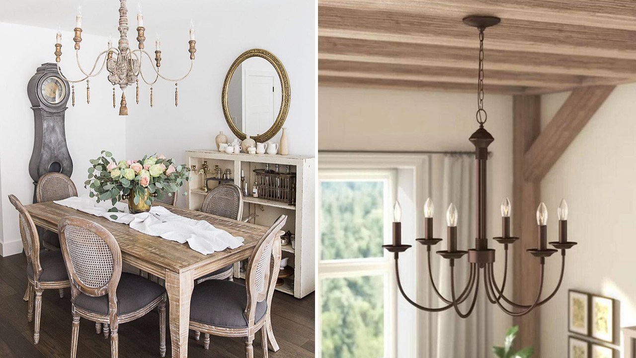 Vintage stílusú csillárok